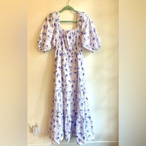 Love Shack Fancy floral dress